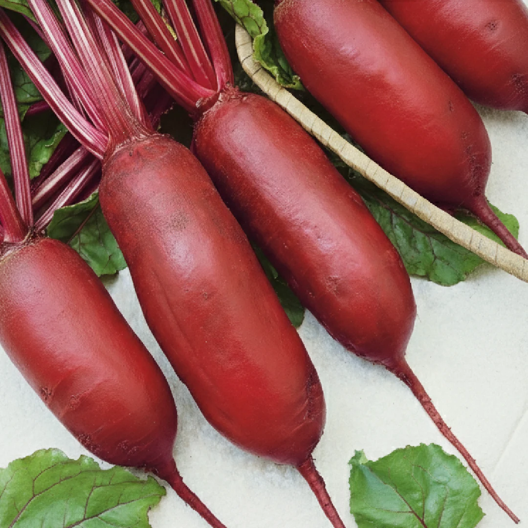 Rote Bete Cylindra – walzenförmige dunkelrote Rüben